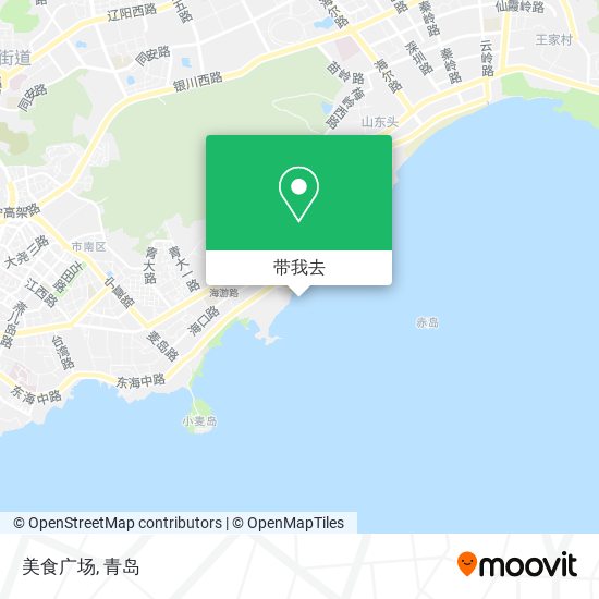 美食广场地图