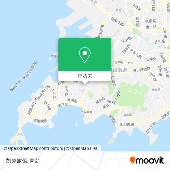凯越旅馆地图