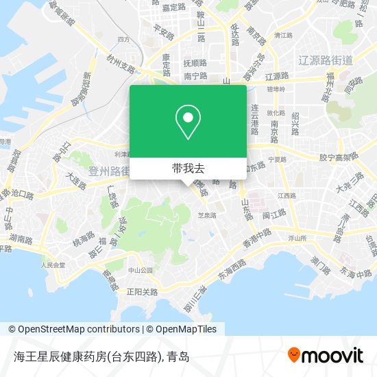 海王星辰健康药房(台东四路)地图
