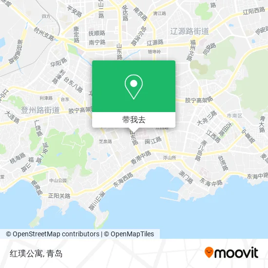 红璞公寓地图