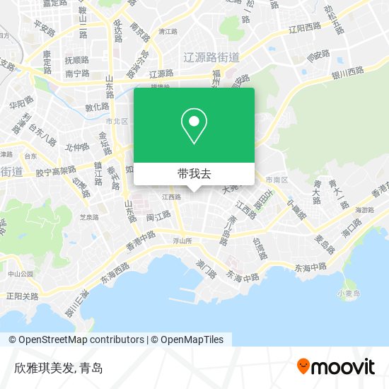 欣雅琪美发地图