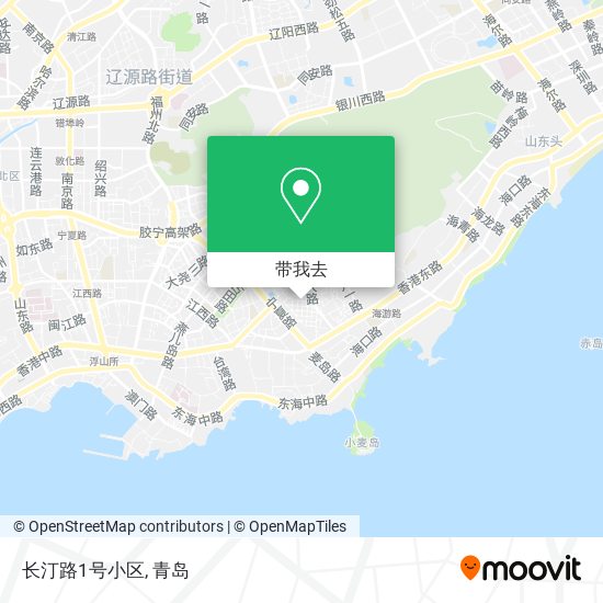 长汀路1号小区地图