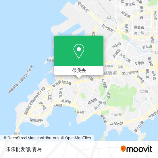 乐乐批发部地图