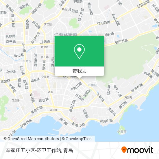 辛家庄五小区-环卫工作站地图