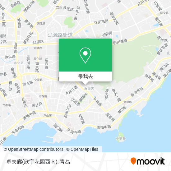 卓夫廊(欣宇花园西南)地图