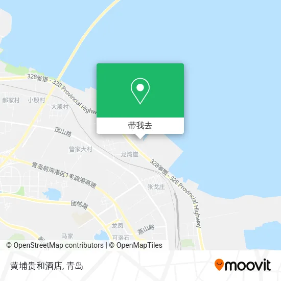 黄埔贵和酒店地图