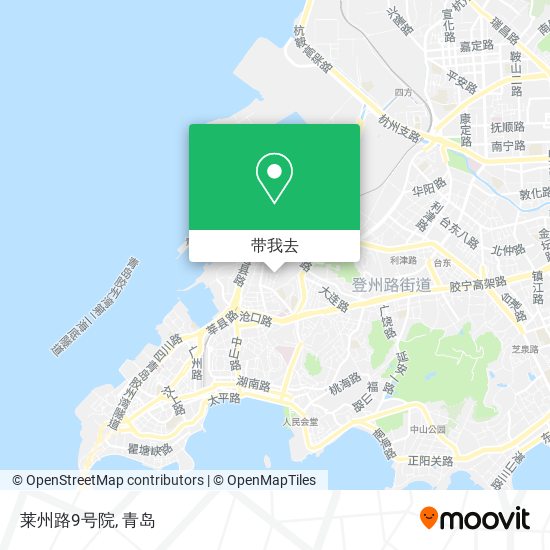 莱州路9号院地图