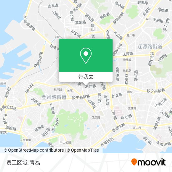 员工区域地图