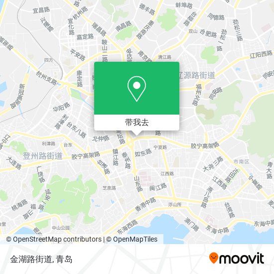 金湖路街道地图