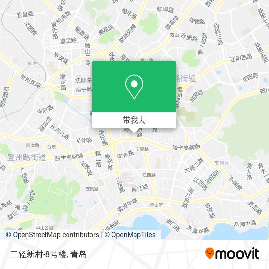 二轻新村-8号楼地图