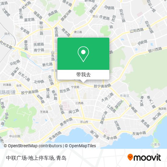 中联广场-地上停车场地图