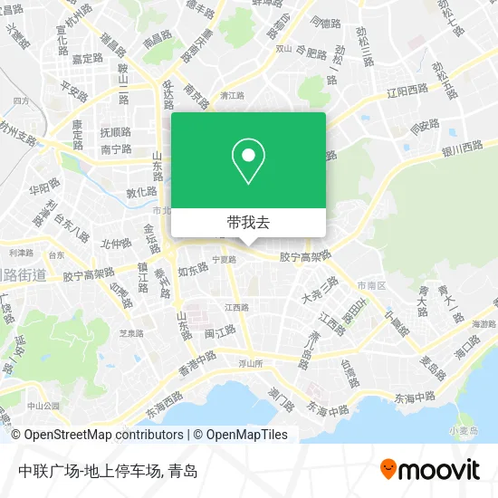 中联广场-地上停车场地图