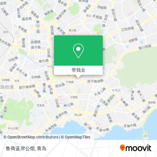鲁商蓝岸公馆地图