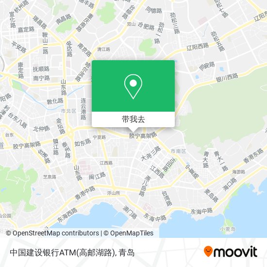 中国建设银行ATM(高邮湖路)地图