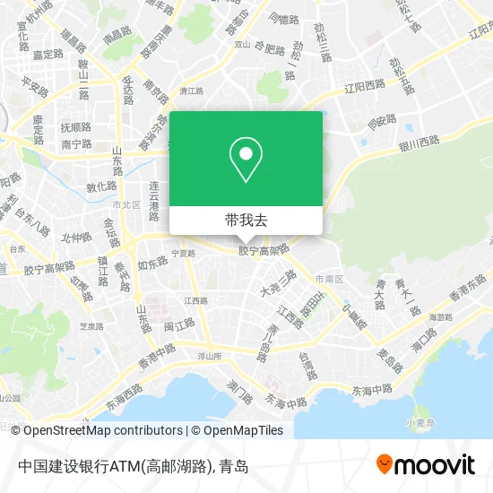 中国建设银行ATM(高邮湖路)地图