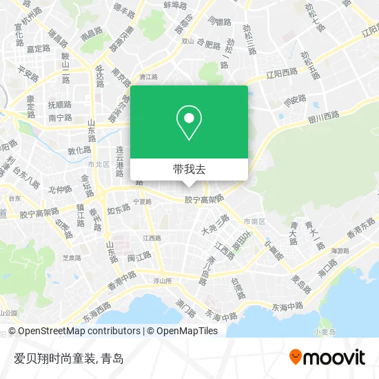 爱贝翔时尚童装地图