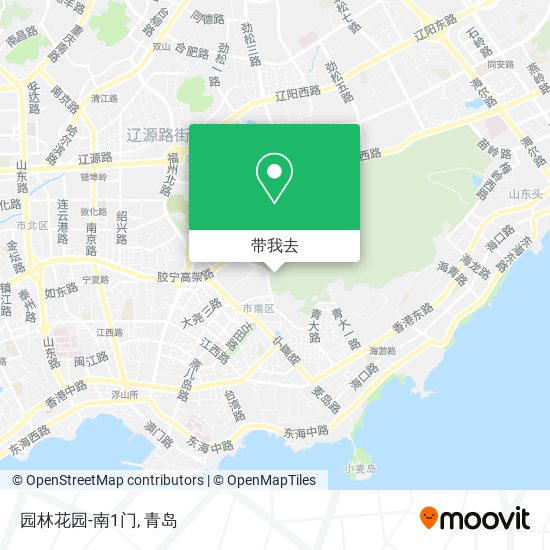 园林花园-南1门地图
