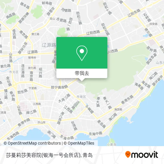 莎蔓莉莎美容院(银海一号会所店)地图