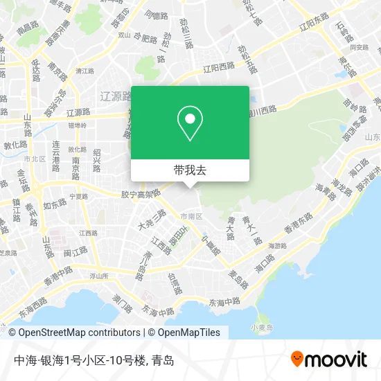 中海·银海1号小区-10号楼地图