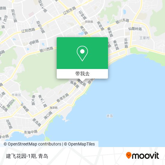 建飞花园-1期地图