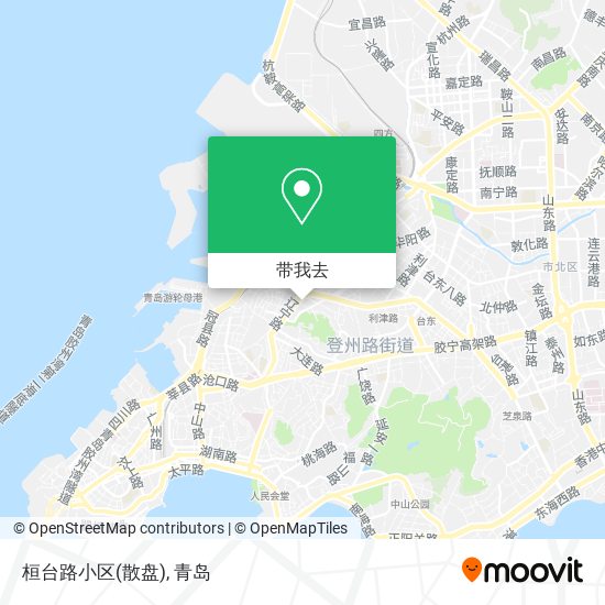 桓台路小区(散盘)地图