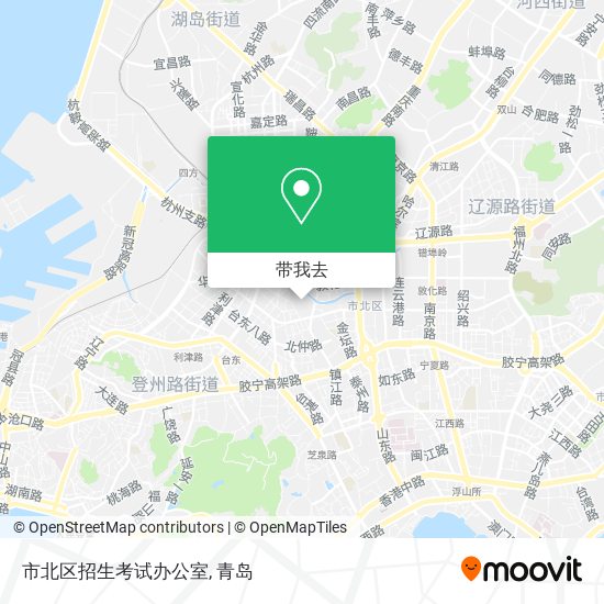 市北区招生考试办公室地图