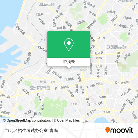 市北区招生考试办公室地图