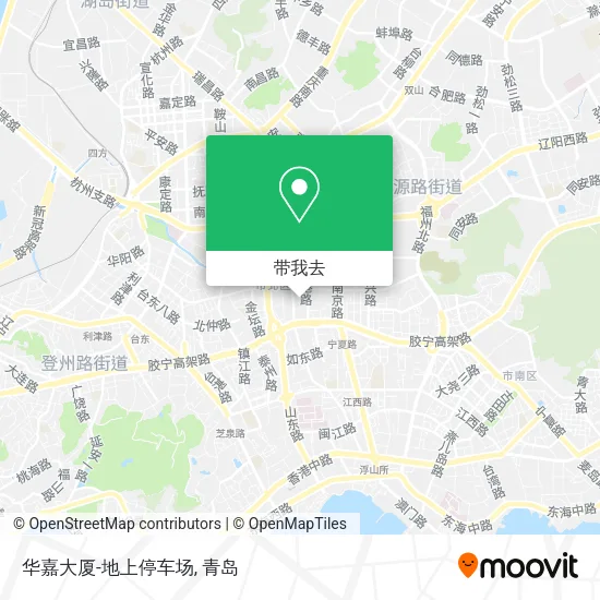 华嘉大厦-地上停车场地图