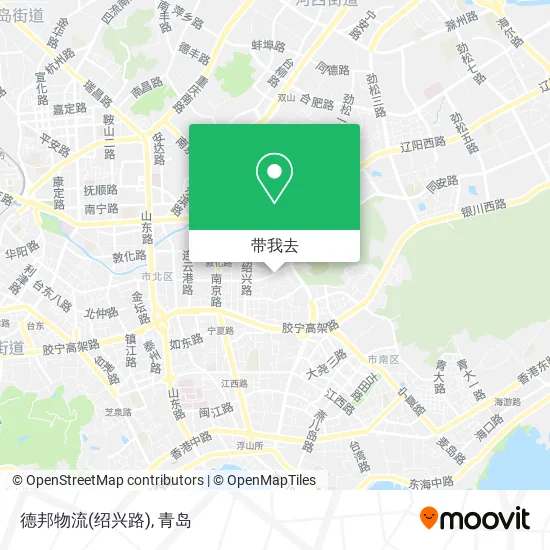 德邦物流(绍兴路)地图