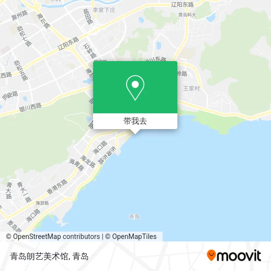 青岛朗艺美术馆地图