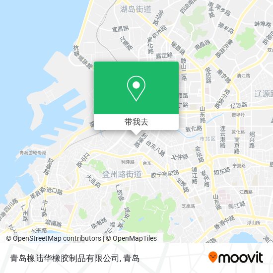 青岛橡陆华橡胶制品有限公司地图