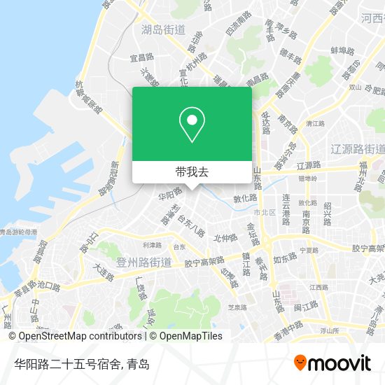 华阳路二十五号宿舍地图