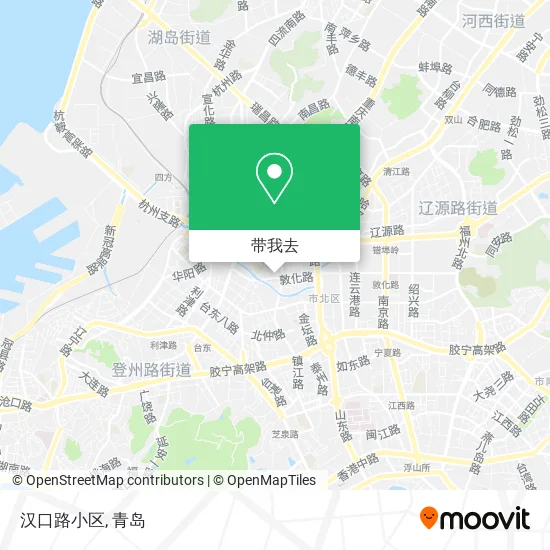 汉口路小区地图