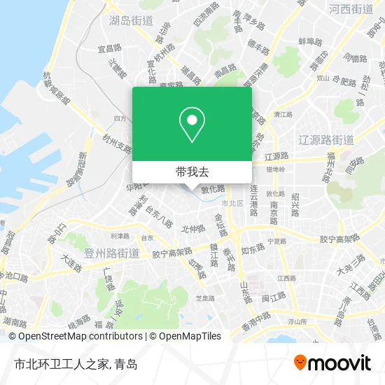 市北环卫工人之家地图