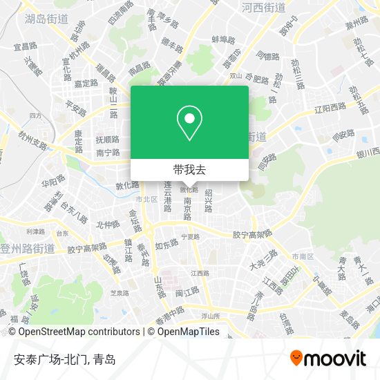 安泰广场-北门地图