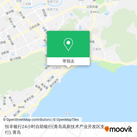 恒丰银行24小时自助银行(青岛高新技术产业开发区支行)地图