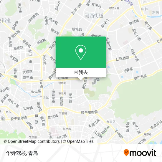 华舜驾校地图