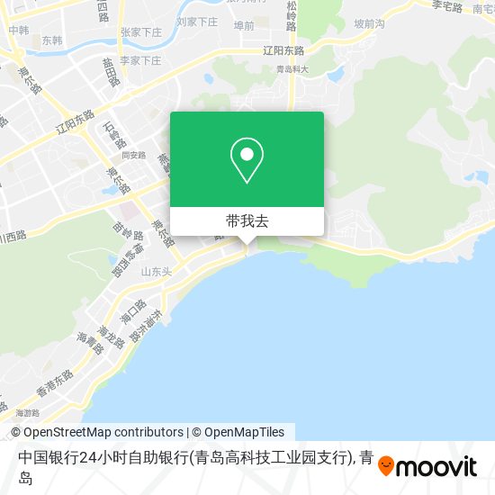 中国银行24小时自助银行(青岛高科技工业园支行)地图