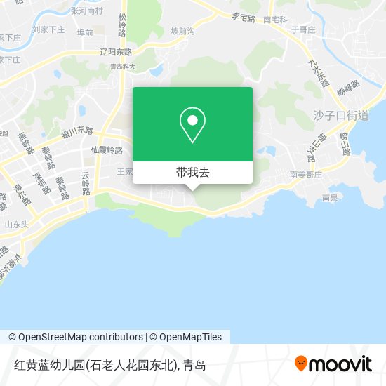 红黄蓝幼儿园(石老人花园东北)地图