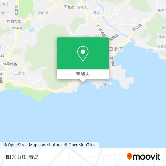 阳光山庄地图