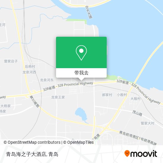 青岛海之子大酒店地图