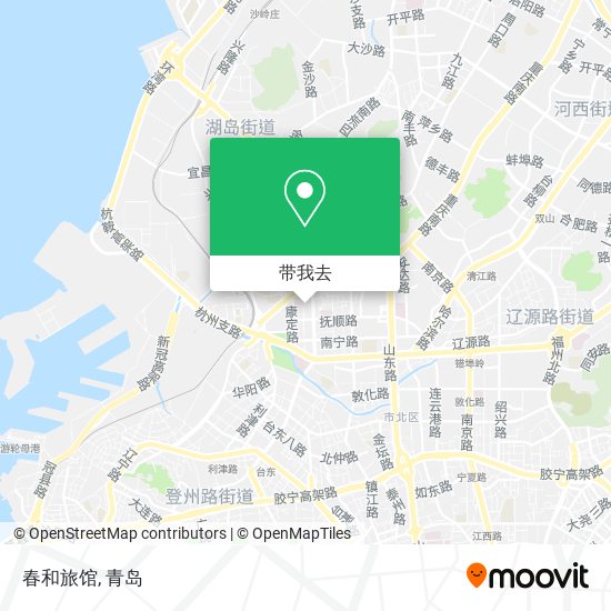 春和旅馆地图