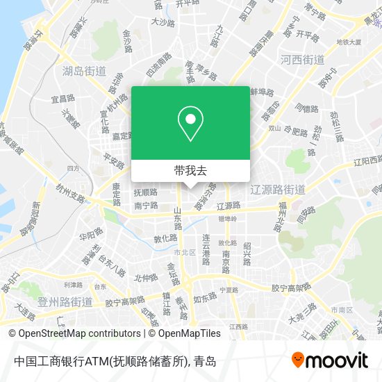 中国工商银行ATM(抚顺路储蓄所)地图
