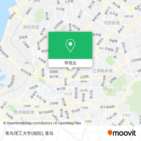 青岛理工大学(南院)地图