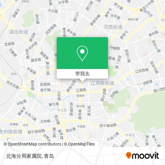 北海分局家属院地图