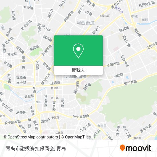 青岛市融投资担保商会地图