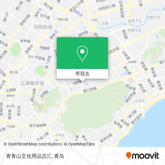 青青山文化用品总汇地图