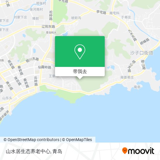 山水居生态养老中心地图