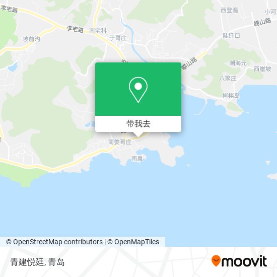 青建悦廷地图