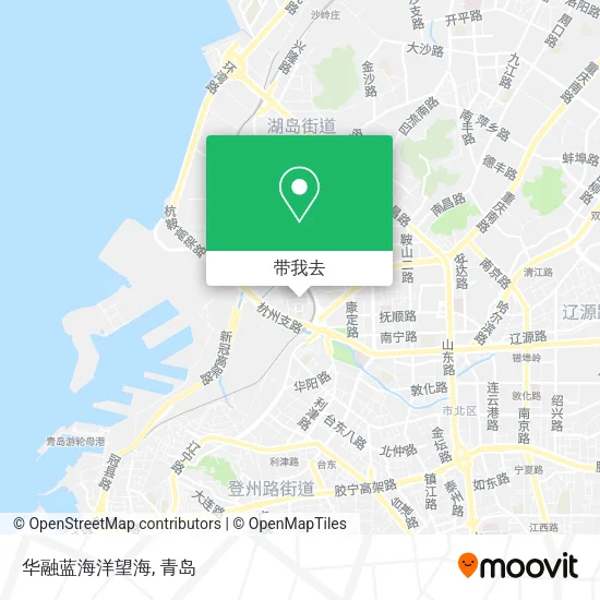 华融蓝海洋望海地图